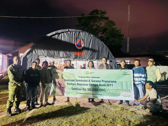 Respons Cepat Gempa NTT, Pegadaian Salurkan Bantuan Tanggap Darurat Melalui Program Pegadaian Peduli