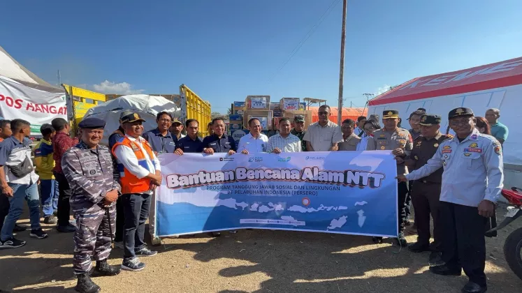 Meski Terdampak Gempa, Pelindo Gerak Cepat Bantu Flores