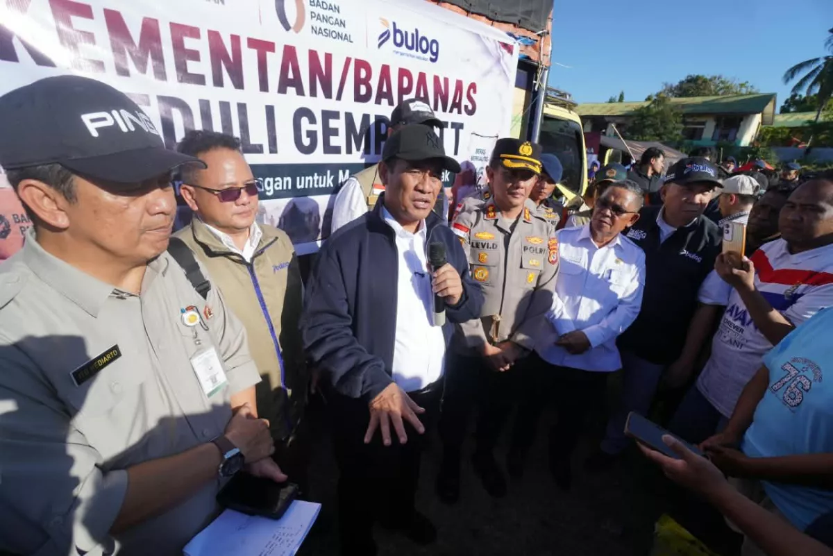 Taktis! Mentan Amran ACC 200 Ton Beras untuk Manggarai, Cukup Tanda Tangan di Secarik Kertas