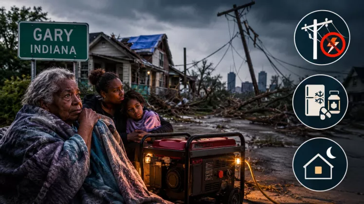 12 Hari tanpa Listrik, Puluhan Ribu Warga Indiana Bertahan dalam Kondisi Sulit