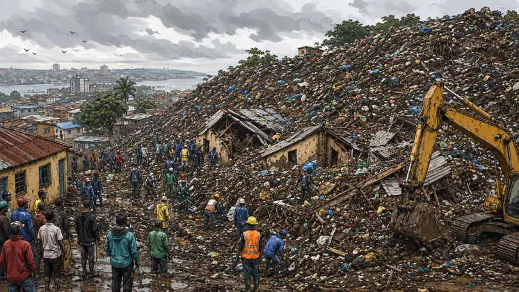 Gunungan Sampah Runtuh di Guinea, 30 Orang Tewas dan 22 Terluka
