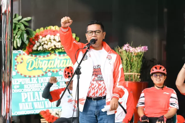 Lepas Gowes Merdeka 2026, Gubernur Banten: Bersepeda Rawat Silaturahmi dan Kebahagiaan