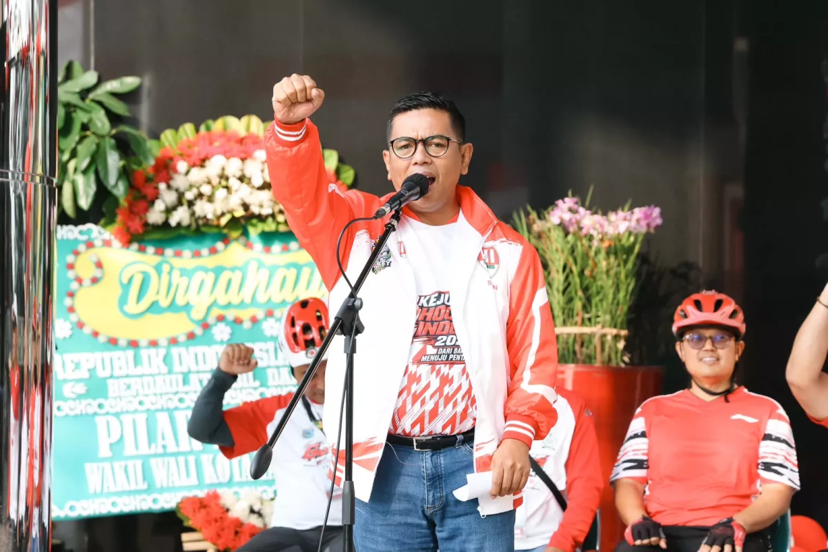 Lepas Gowes Merdeka 2026, Gubernur Banten: Bersepeda Rawat Silaturahmi dan Kebahagiaan