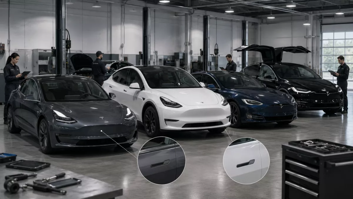 Gagang Pintu Tersembunyi Jadi Masalah, Hampir 3 Juta Unit Tesla Ditarik