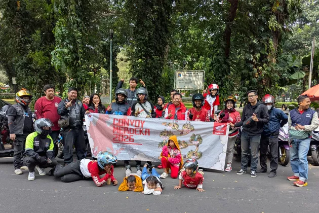 Honda Community Convoy Merdeka 2026, Jelajah Sejarah Jakarta Bersama Komunitas Honda