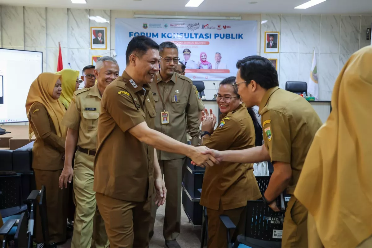 Sekda Banten ke Nakes RSUD: Layani Pasien Tanpa Pandang Bulu