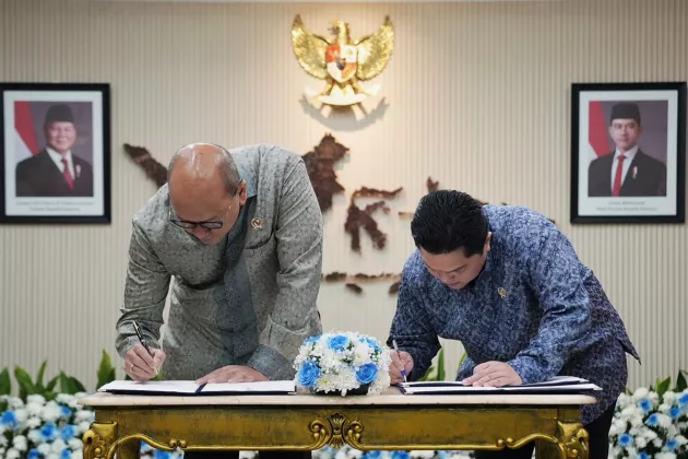 Menpora Erick MoU dengan Kepala BKPM, Bersinergi Dukung Perizinan dan Pengembangan Investasi Sektor Keolahragaan