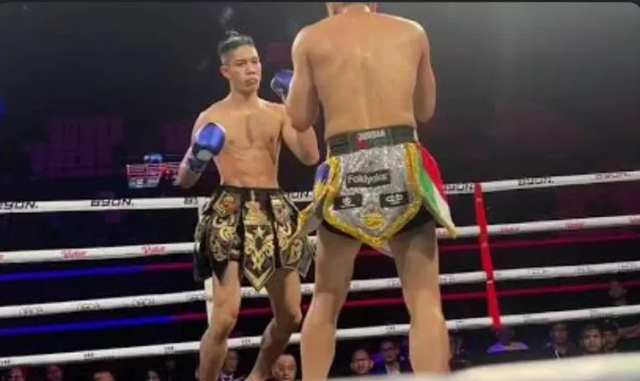  Hasil BYON Combat Showbiz 8: Jeka Saragih KO dari Ammarul Shafiq Berkat Serangan Lutut ke Perut