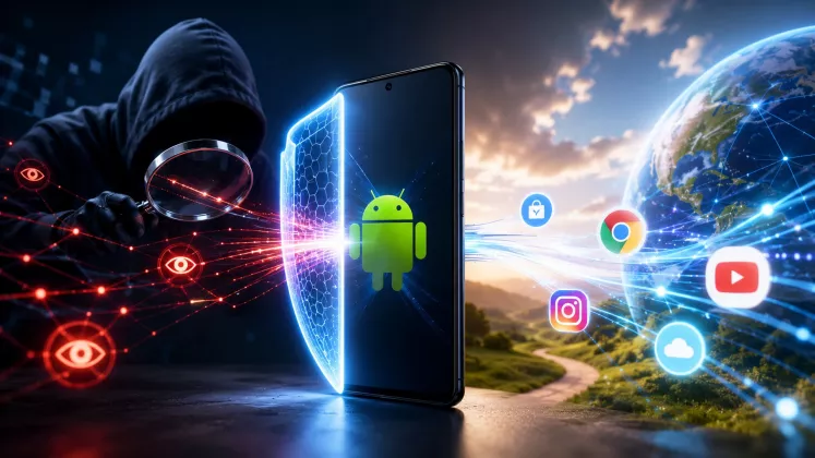 Android 17 Bisa Menyembunyikan Situs yang Dibuka dari Pengintip Jaringan, Apa Manfaatnya?