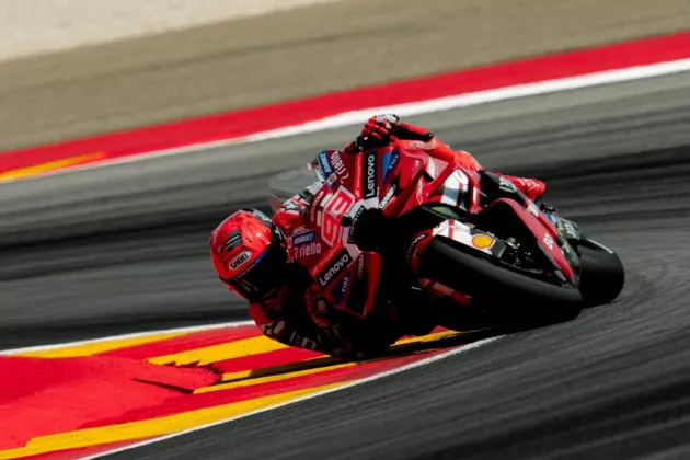 Raja Aragon Tak Tertandingi! Marc Marquez Sabet Podium Utama MotoGP Aragon 2026