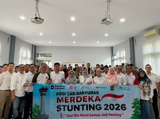 Cegah Stunting Sejak Dini, PT Pegadaian dan POGI Gelar Program Merdeka Stunting 2026 di 36 Kota Indonesia