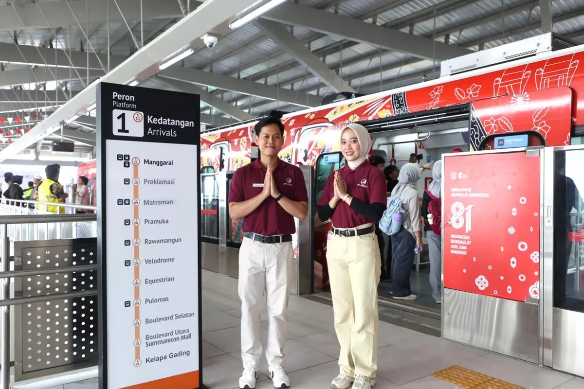 LRT Kelapa Gading-Manggarai Bakal Bertarif Rp8 Selama Masa Uji Coba