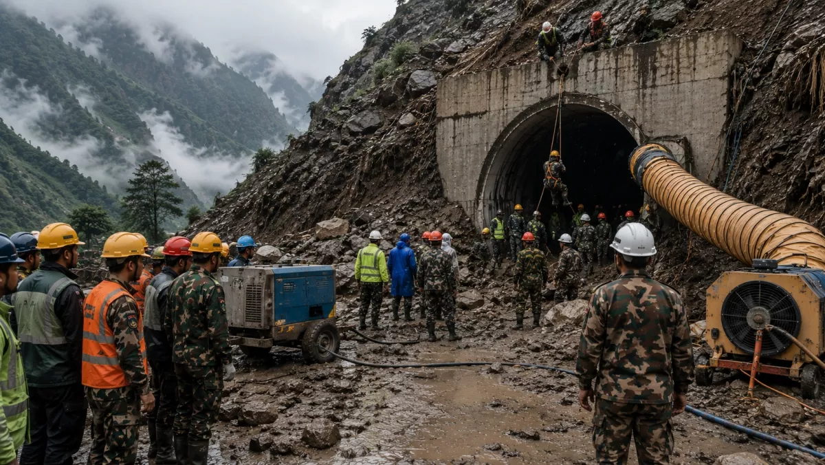 Ratusan Pekerja Diduga Terjebak di Terowongan PLTA Nepal, Operasi Penyelamatan Dikebut