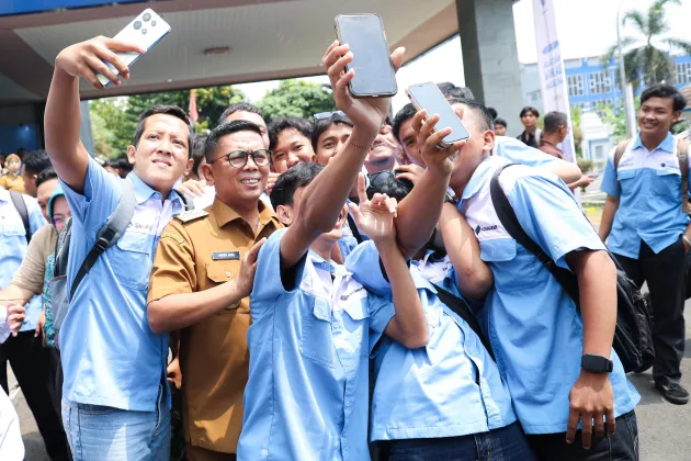 Kick Off Pelatihan Vokasi Nasional Batch 4, Gubernur Andra Soni: Penguatan Kompetensi Tenaga Kerja Banten