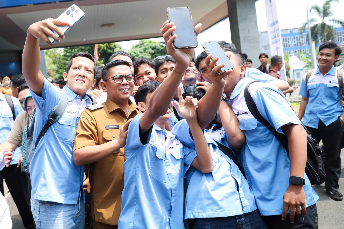 Kick Off Pelatihan Vokasi Nasional Batch 4, Gubernur Andra Soni: Penguatan Kompetensi Tenaga Kerja Banten