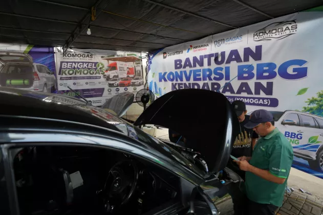 PGN Bantu 75 Pengemudi Taksol Tekan Biaya Operasional 55% lewat Konversi BBG Gratis