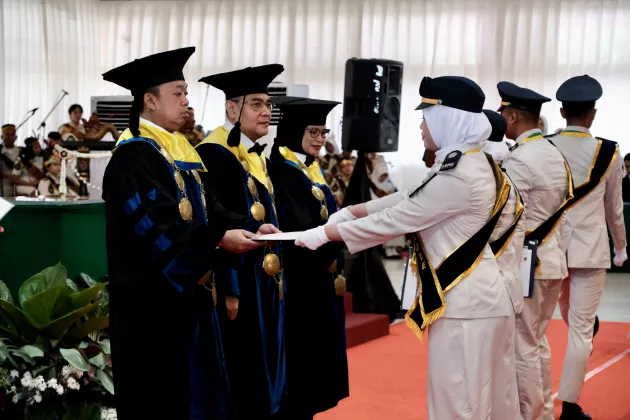Pesan Menteri Nusron untuk 568 Wisudawan/Wisudawati Politeknik Agraria STPN: Jaga Integritas di Mana pun Bekerja