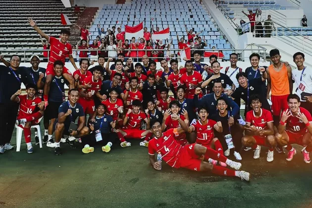 Sukses Bungkam Australia 2-0, Garuda Muda Lolos ke Piala Asia U20 2027!