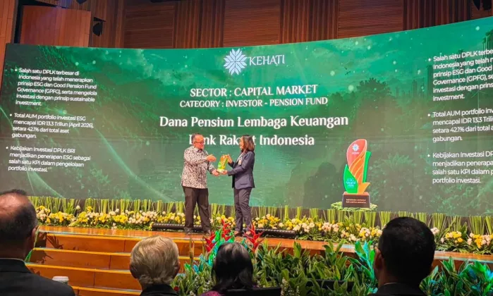 Konsisten Perkuat Investasi Berkelanjutan, DPLK BRI Raih Kehati ESG Award 2026