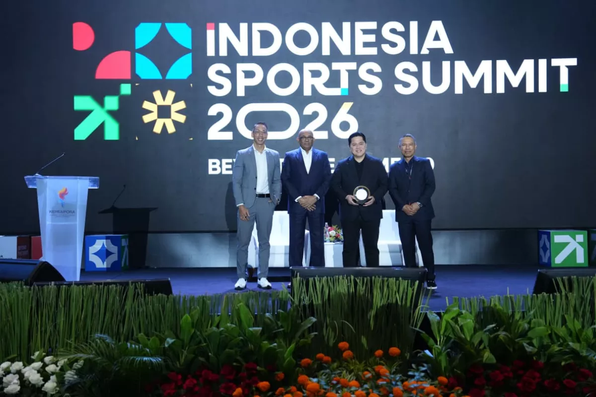 Menpora Erick Ajak Sekjen AFC Berkeliling Kunjungi Booth ISS 2026