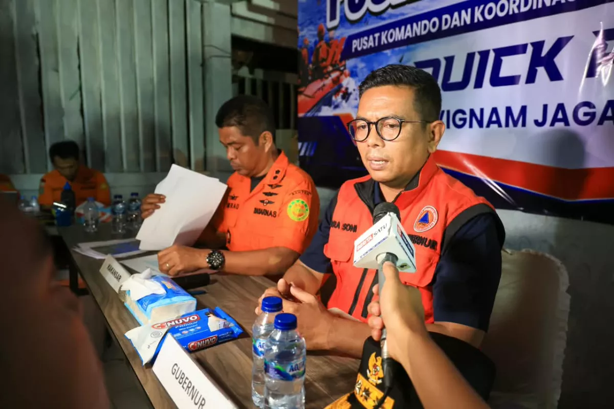 Hari Keenam Pencarian, Gubernur Banten Andra Soni Minta Operasi SAR Dipertimbangkan untuk Diperpanjang