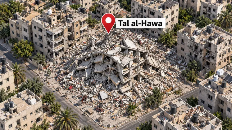 Bangunan Rusak akibat Perang di Gaza Runtuh, Sedikitnya 12 Orang Tewas