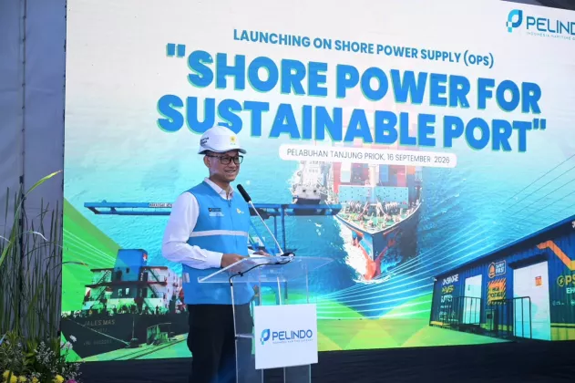 PLN dan Pelindo Perkuat Elektrifikasi Maritim Menuju Green Port, Resmikan Onshore Power Supply 1 MVA di Tanjung Priok