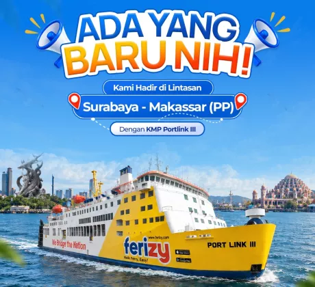 ASDP Buka Lintasan Baru! KMP Portlink III Resmi Layani Rute Surabaya-Makassar