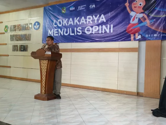 SiDU Dorong Budaya Menulis Tangan Pelajar, Jangkau 500 Sekolah di Sumatra