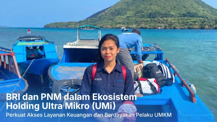Menyeberang Laut dari Ambon ke Banda Neira, Kisah Vio Menjangkau Nasabah Ultra Mikro dari Rumah ke Rumah