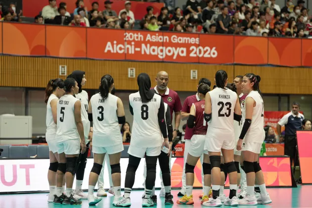 Timnas Voli Putri Indonesia Lolos Perempat Final Asian Games 2026