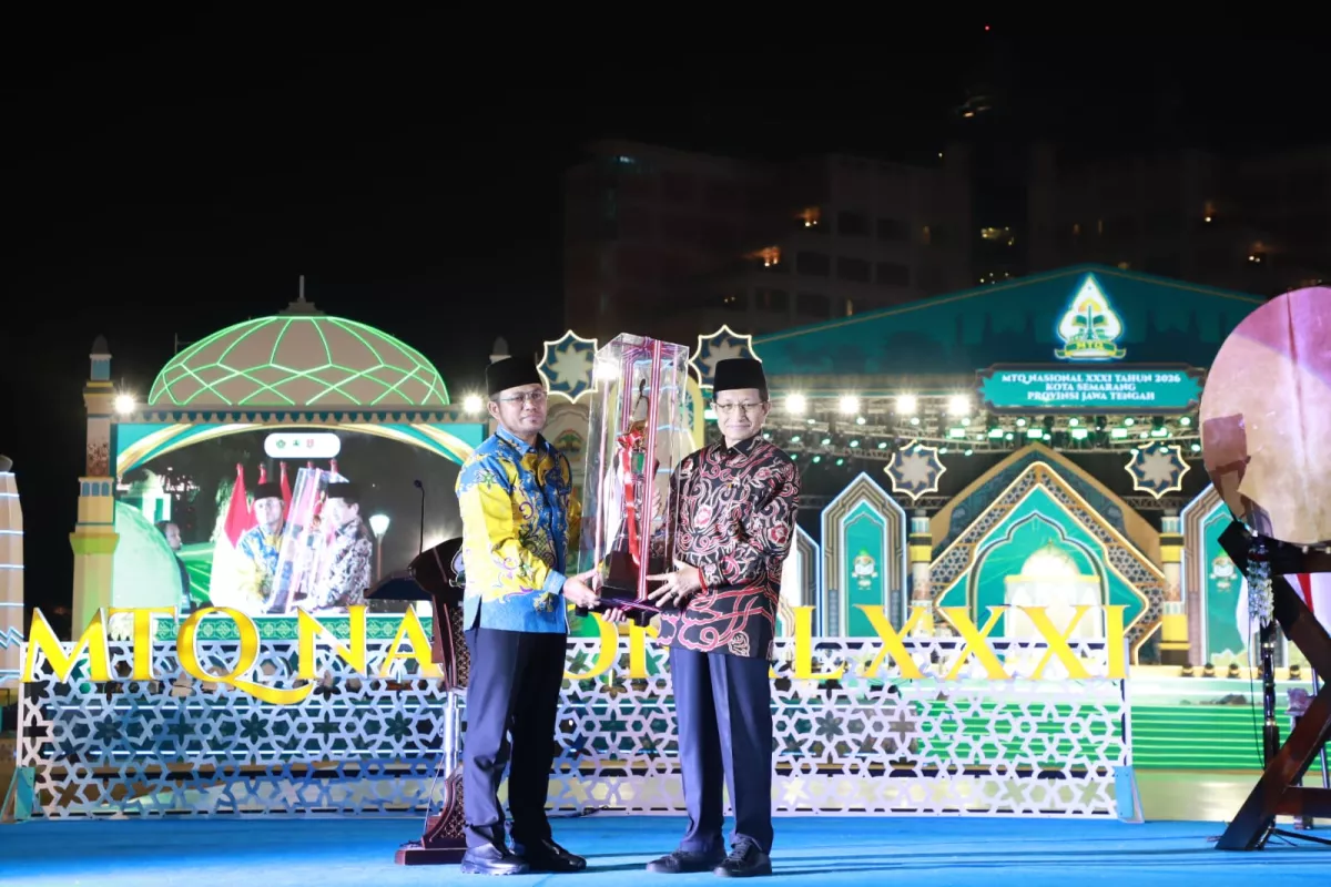 Kalimantan Timur Juara Umum MTQ Nasional 2026, Jakarta Tuan Rumah 2027