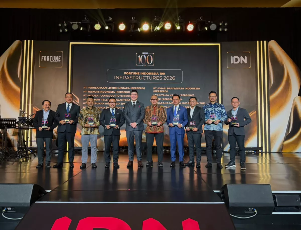 Kinerja 2025 Tumbuh, Pelindo Naik Tiga Peringkat di Fortune Indonesia 100