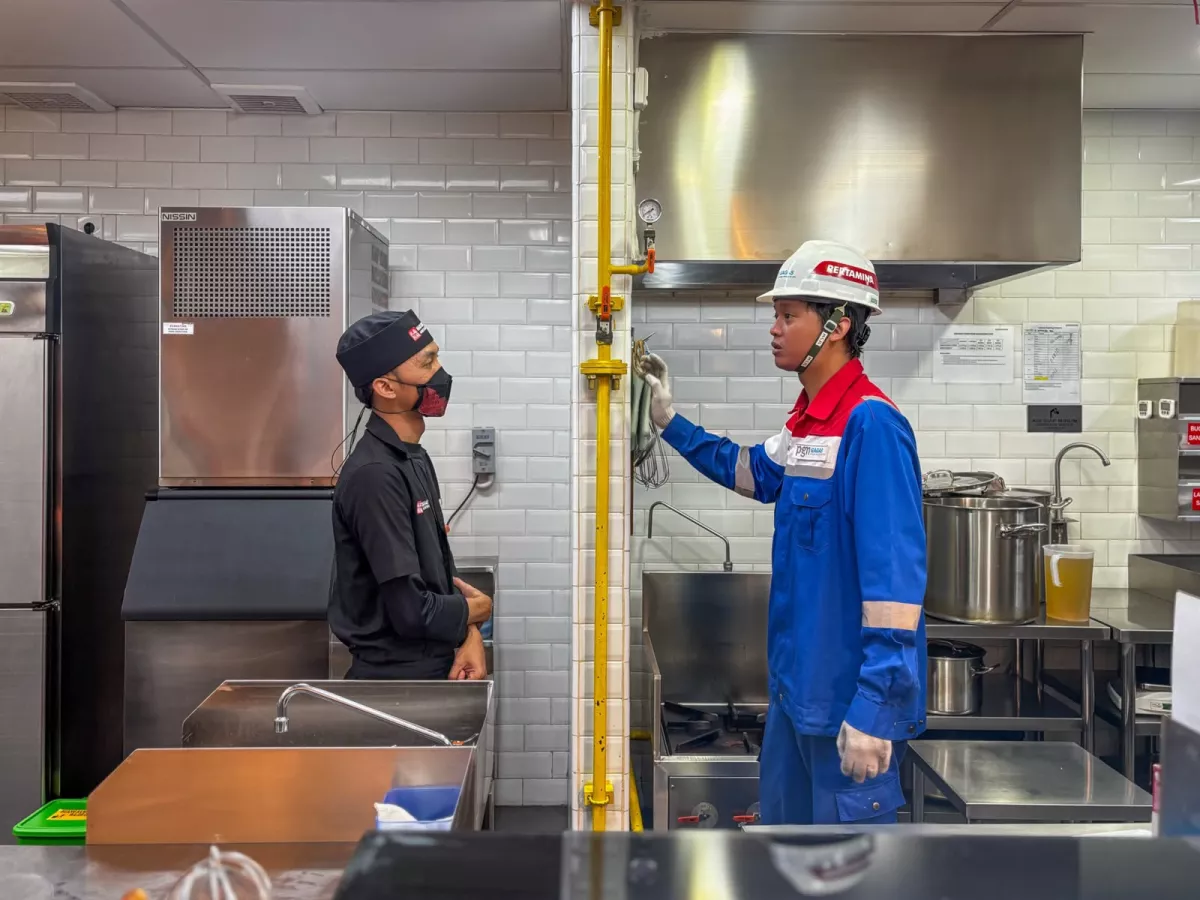 Marugame Udon Kaliurang Gunakan CNG, Gagas Perkuat Layanan Energi untuk Pelanggan Usaha