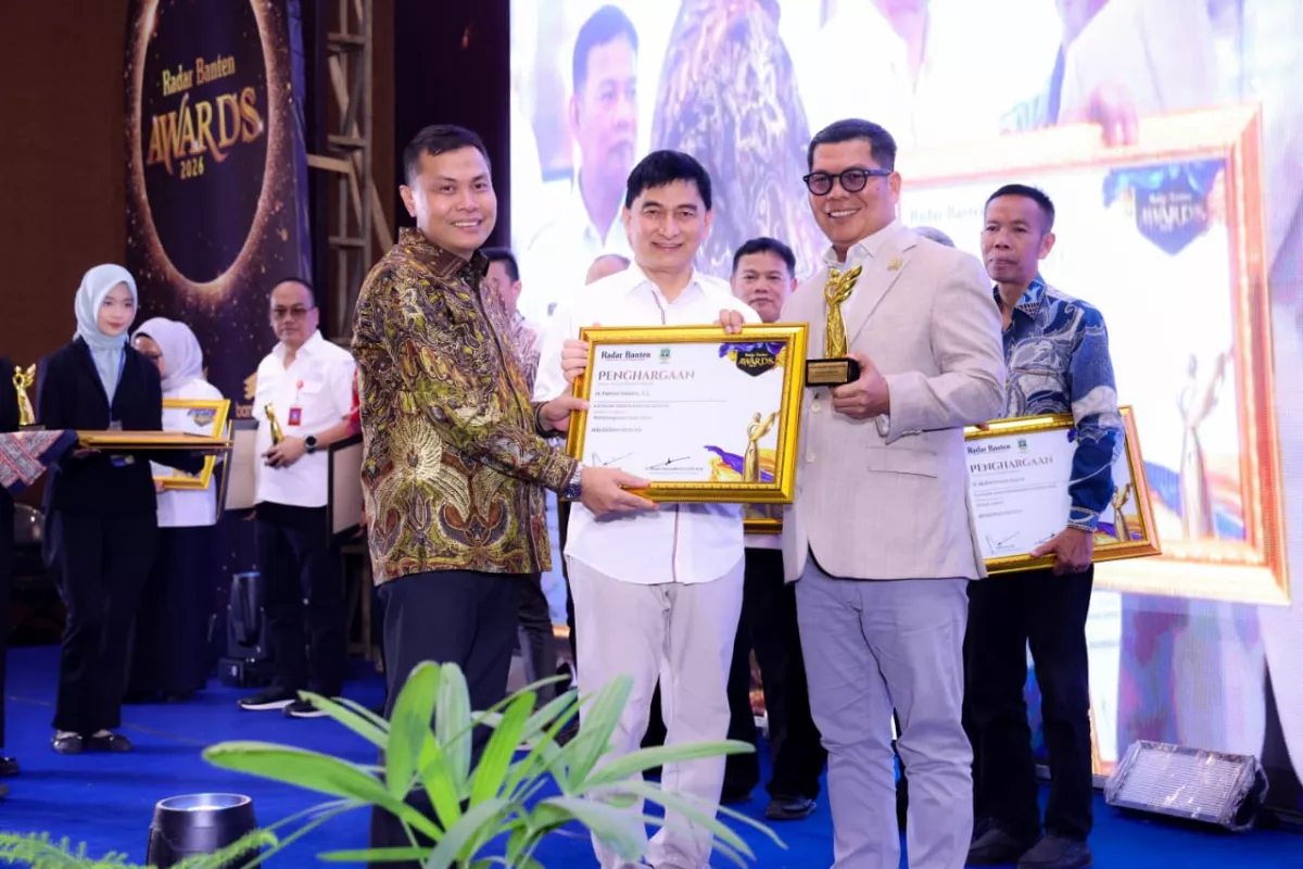 Hadiri Radar Awards 2026, Wagub Dimyati Ajak Dunia Usaha Kolaborasi Percepatan Membangun Banten