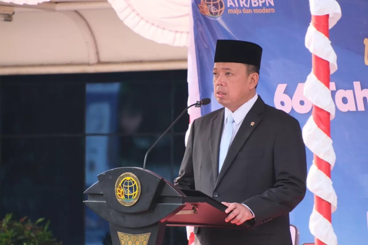 Pesan Menteri Nusron di Peringatan HANTARU 2026: Transformasi, Melayani Lebih Pasti Jadi Cara Kerja Sehari-hari