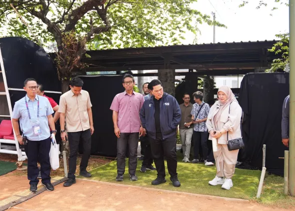 Tinjau Stadion Si Jalak Harupat, Ketum PSSI Pastikan Indonesia Siap Gelar FIFA ASEAN Cup 2026