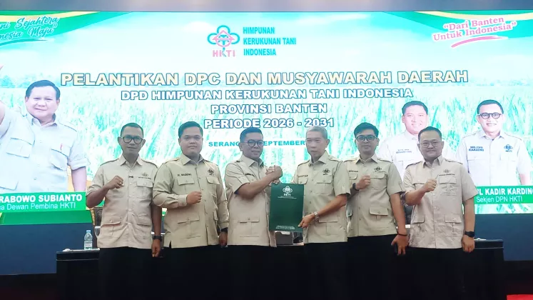 Andra Soni Terpilih Pimpin DPD HKTI Banten Periode 2026-2031