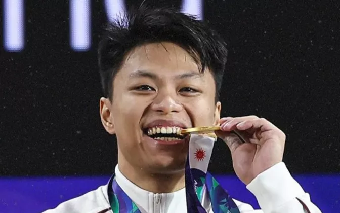 Rahmat Erwin Ungkap Medali Emas Asian Games 2026 Punya Makna Mendalam untuk Anak dan Istri