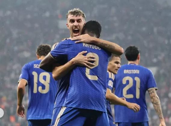 Italia Bantai Turki 4-1, Gli Azzurri Raih Kemenangan Perdana