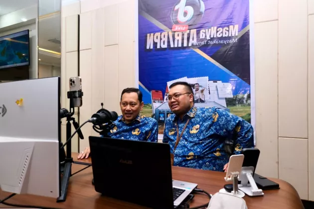 MasNya ATR/BPN Diluncurkan, Masyarakat Bisa Tanya Soal Layanan Pertanahan Lewat Live TikTok