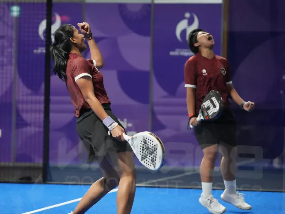 Perjuangan Maksimal Fadona/Fitriani di Final Terhenti, Harus Puas Raih Perak Padel Asian Games 2026