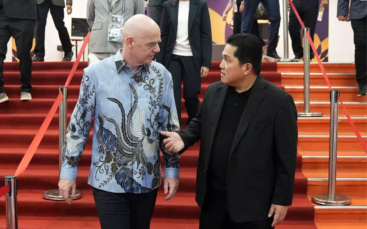 Presiden FIFA dan Ketum PSSI Tinjau Kesiapan SUGBK Gelar Final FIFA ASEAN Cup 2026