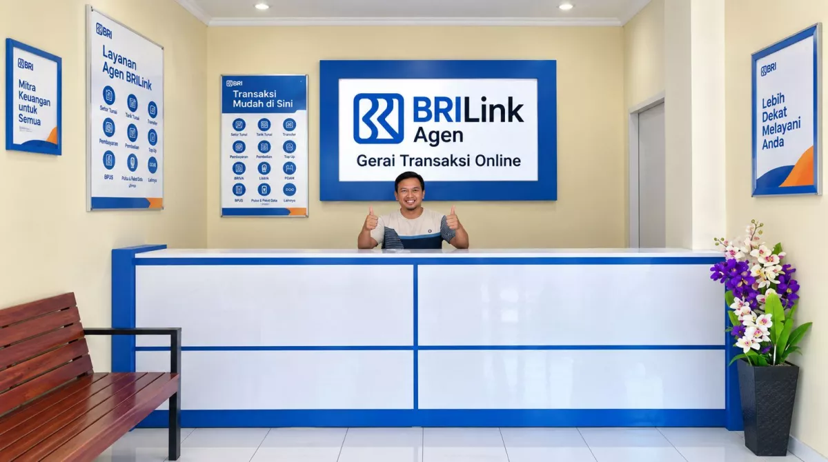 Aktif Jemput Bola Transaksi Warga, Kiprah BRILink Agen Ria Irawan Topang Roda Ekonomi Petani dan Pengusaha Kelapa di Indragiri Hilir