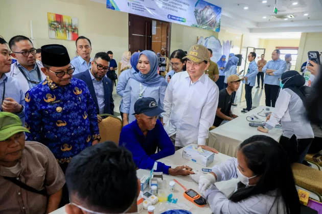 Pelaksanaan Program Cek Kesehatan Gratis di Provinsi Banten Tertinggi Kedua se-Indonesia
