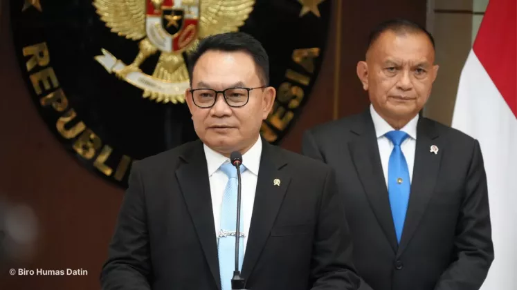 Usai Melepas Djamari dengan Penuh Penghormatan, Menko Polkam Dudung Abdurachman Langsung Fokus pada Tugas