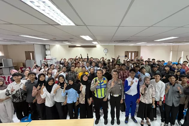 Ratusan Pelajar Gen Z Ramaikan Seminar Safety Riding Bahas ‘Ngopi Aman Sampai Tujuan’