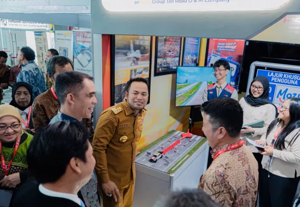 Hutama Karya Pamerkan Inovasi Jalan Tol, Ada AI Pendeteksi Lubang hingga Aplikasi Mozy
