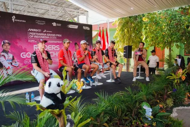 Riders Parade Pertamina Grand Prix of Indonesia 2026 Hidupkan Sport Tourism Mandalika
