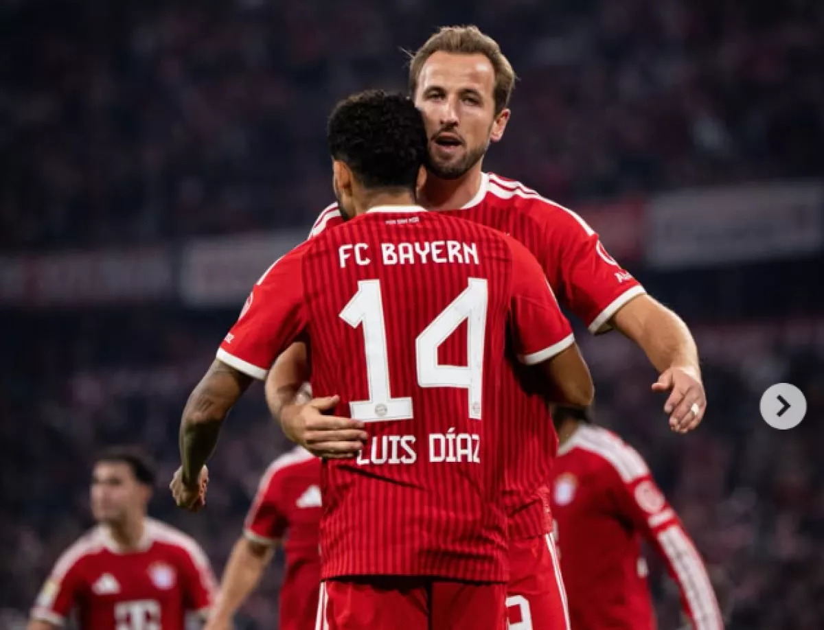 Bayern Muenchen Hancurkan RB Leipzig 6-1, Luis Diaz Cetak Hattrick dan Pimpin Klasemen Bundesliga